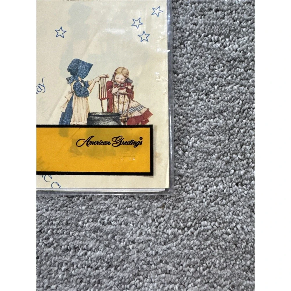American Greetings vintage holly